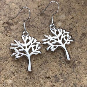 Beautiful silver plated ‘Tree of Life’ | Earrings